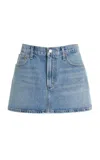 AGOLDE ALEK DENIM MINI SKIRT