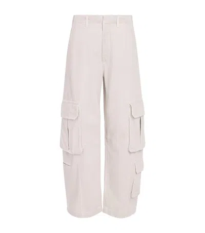Agolde Ambika Cargo Trousers In Neutral