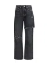 Agolde Amryn Jeans In Black