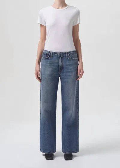 Agolde Annise Slim Tee In White