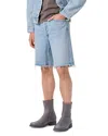 Agolde Anson Cut Off 10 Denim Shorts In Force