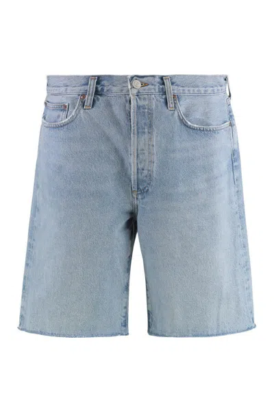 Agolde Anson Denim Bermuda Shorts