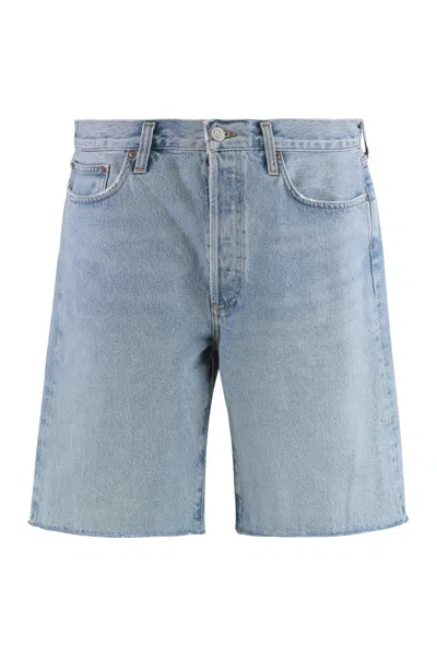 AGOLDE AGOLDE ANSON DENIM BERMUDA SHORTS