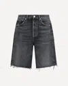 Agolde Anson Short In Black