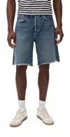 Agolde Anson Short In Blue