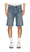 Agolde Anson Short In Blue