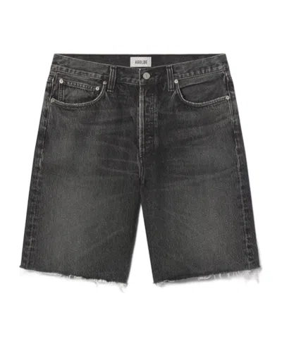 Agolde Anson Short In Gray