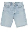 Agolde Anson Shorts In Blue