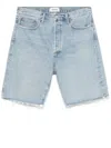 Agolde Anson Shorts In Blue