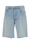 Agolde Anson Shorts In Blue