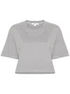 Agolde Gray Anya T-shirt In Grey