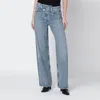 Agolde Arc Criss Cross Denim Trousers Conclusion Wash