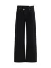 Agolde Arc Criss Cross Jeans In Phase In Black
