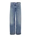 Agolde Arc Crossover Jeans In Blue