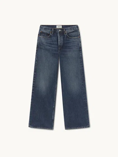 Agolde Arc Jean Shortwave 31 In Blue
