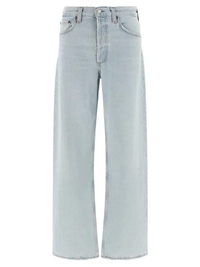 Agolde 'arc' Jeans In Blue