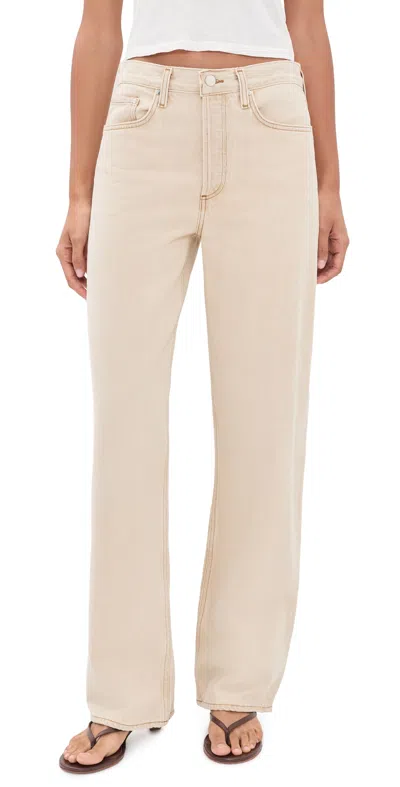 Agolde Arc Jeans Arena In Neutral