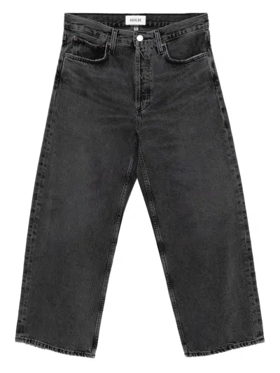 Agolde Arc Jeans In Black