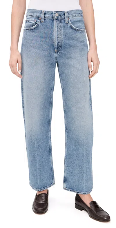 Agolde Arc Jeans Brink In Blue