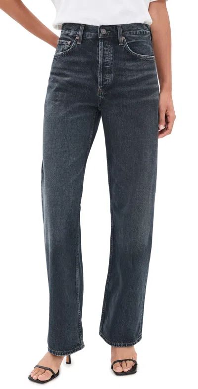 Agolde Arc Jeans Central In Blue