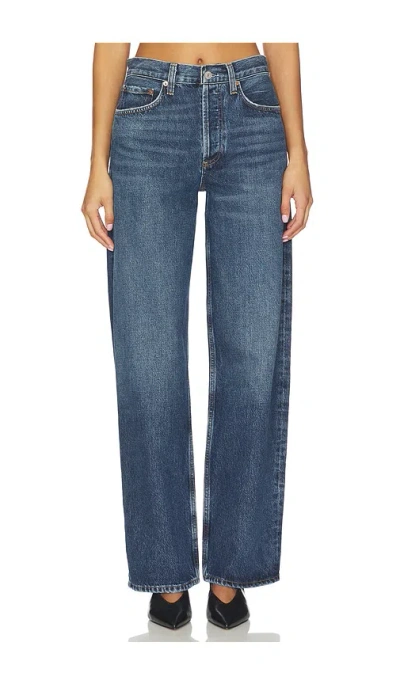 Agolde Arc Loose Wide Jeans In Multi