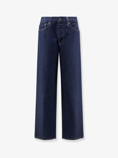 Agolde Arc Regerenative Cotton Jean In Blue
