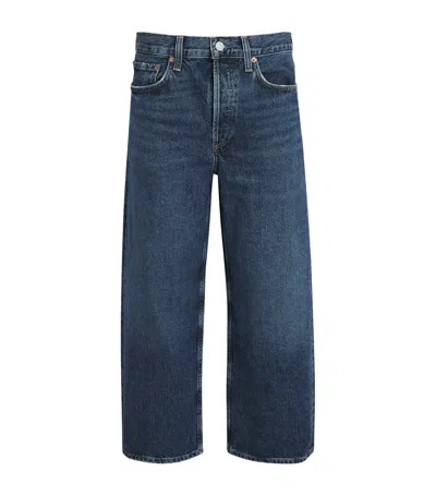 Agolde Arc Relaxed Leg Jeans In Blue
