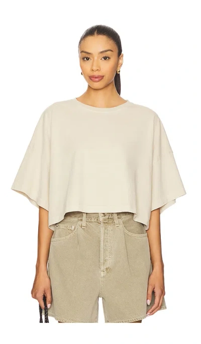 Agolde Arli Tee In Brown