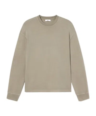Agolde Asha Long-sleeved T-shirt In Brown