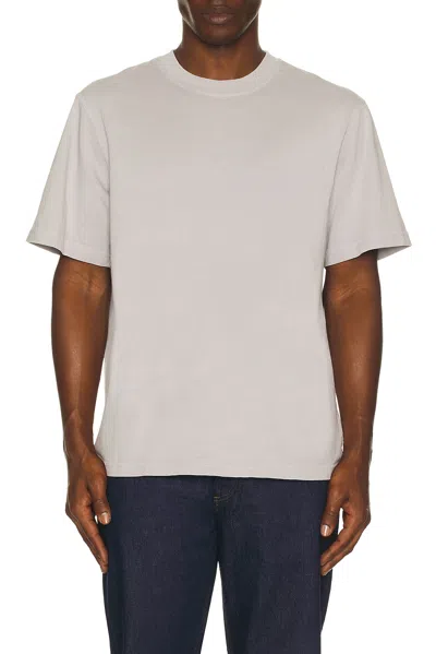 Agolde Asha Oversize Mock Neck T-shirt In Neutral