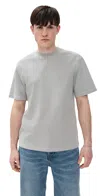 Agolde Asha Mock Neck Tee Reflect In Reflect