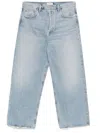 Agolde Light Blue 90s Mid-rise Loose Fit Jeans In Blue