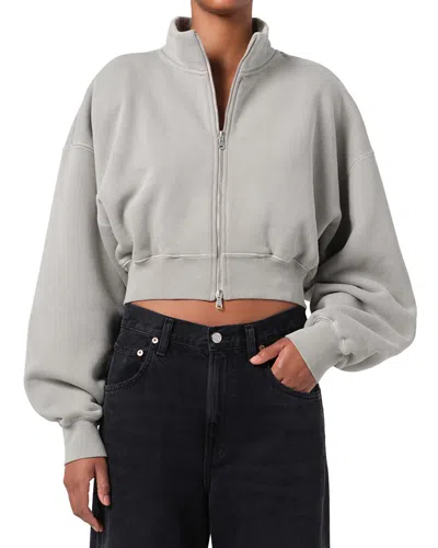 AGOLDE ASTA ZIP SWEATSHIRT