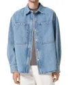 Agolde Atticus Oversized Denim Jacket In Circuit