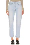 Agolde Austin Mid Rise Tapered Slim In Multi