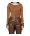 Agolde Backless Bodysuit