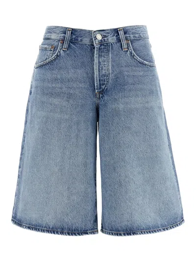AGOLDE AGOLDE 'BAGGY V-SHORT' BERMUDA SHORTS