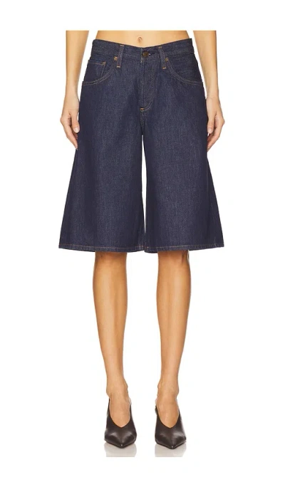 Agolde Baggy V Short In Pure