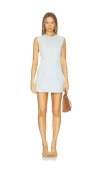 Agolde Barton Dress In Blue