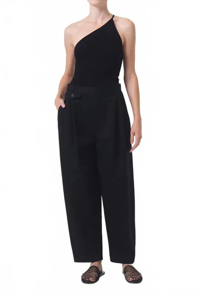 Agolde Becker Chino In Black