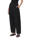 Agolde Women's Becker Cotton Twill Tapered Chinos In Black