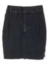 Agolde Becker Skirt In Black