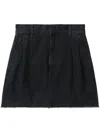 Agolde Becker Skirt In Black