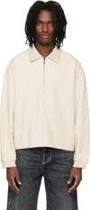 Agolde Darius Polo In Neutral