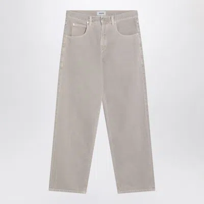 AGOLDE AGOLDE  BEIGE JEANS IN REGENERATED DENIM