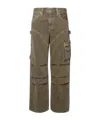 Agolde Pantalone Cargo In Green