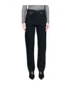 Agolde Belt-loop Jeans In Black