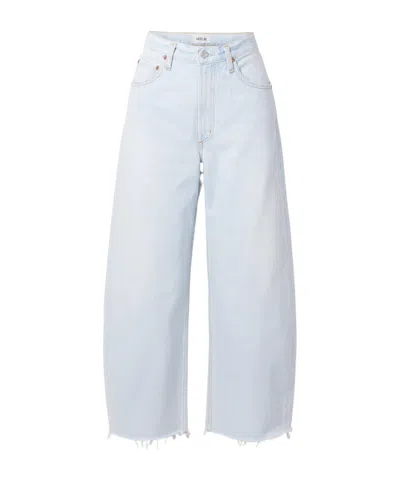 Agolde Belt Loop Jeans In Blue