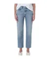 Agolde 90s Pinch Waist High Rise Jeans Light Blue A154d-1141 In Blue