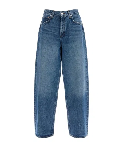 AGOLDE AGOLDE DISTRESSED LOW-SLUNG JEANS